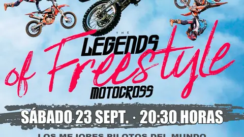 Exhibici&oacute;n de motocross en Tudela &lsquo;The Legends of Freestyle&rsquo;
