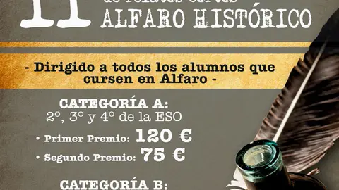 II Concurso literario de relatos cortos Alfaro Hist&oacute;rico 2023 en Alfaro
