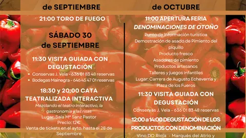 Feria de las Denominaciones de Oto&ntilde;o 2023 en Mendavia