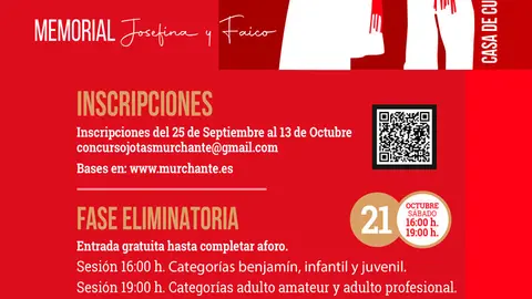 III Concurso de Jotas &lsquo;Memorial Josefina y Faico&rsquo; 2023 en Murchante