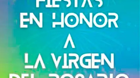 Programa de las Fiestas patronales en honor de la Virgen del Rosario 2023 en A&ntilde;&oacute;n de Moncayo