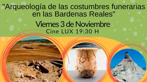 Charla en Fusti&ntilde;ana &lsquo;Arqueolog&iacute;a de las costumbres Funerarias en las Bardenas Reales&rsquo;