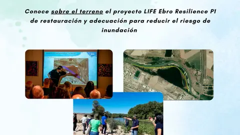 Visita divulgativa en Castej&oacute;n al meandro de El Se&ntilde;or&iacute;o