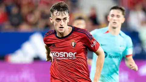 Aimar Oroz Jugador Kosner septiembre 2023