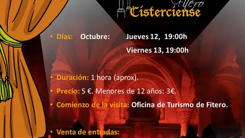 Visitas teatralizadas nocturnas al Fitero Cisterciense