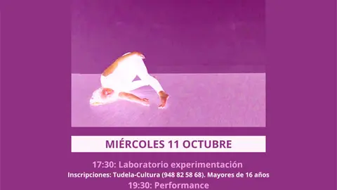 Muestra en Tudela de danza contempor&aacute;nea &lsquo;Exploraciones energ&eacute;ticas&rsquo; con Elisa Arteta