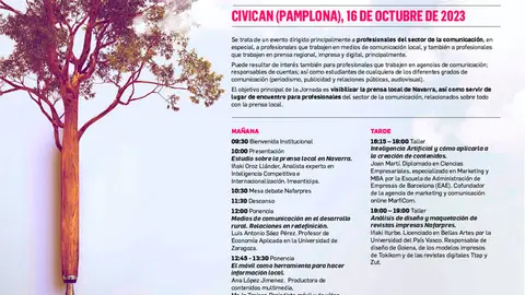 II Jornadas de Prensa Local de Navarra 2023 en Pamplona