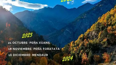 Salidas temporada 2023 2024 del Grupo de Monta&ntilde;a Muskaria