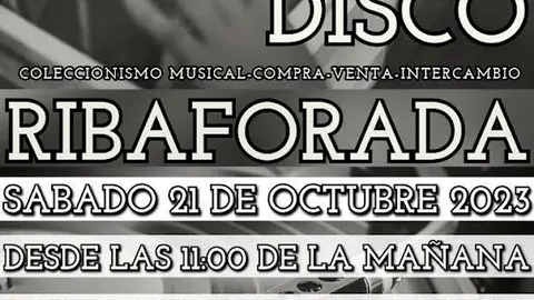 Feria del disco 2023 en Ribaforada