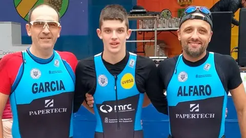 Jos&eacute; Luis Garc&iacute;a, Alejandro Melero y Juanjo Alfaro