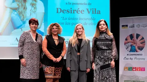 Marta Basterra, M&ordf; Carmen Segura, Desir&eacute;e Vila y Elena Alonso