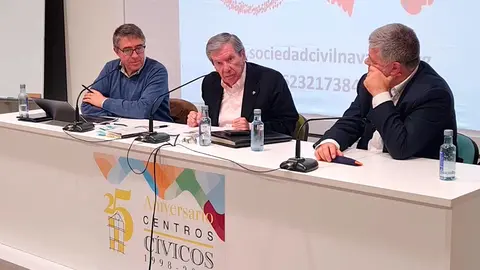 Jos&eacute; Luis Corcuera en Tudela