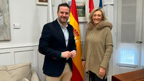 Alejandro Toquero y M&oacute;nica Arceiz mantienen un primer encuentro institucional oficial en la localidad riojana