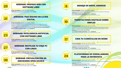 Actividades noviembre 2023 de Fundaci&oacute;n D&eacute;dalo de Tudela