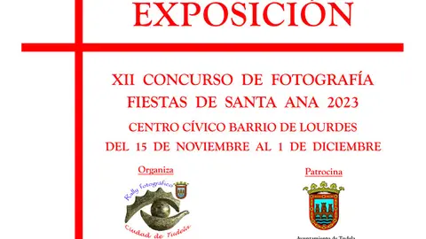 Exposici&oacute;n en Tudela del XII Concurso de Fotograf&iacute;as Fiestas de Santa Ana 2023