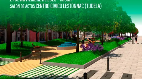 Charla en Tudela &lsquo;Adaptarnos al cambio clim&aacute;tico con calles sombreadas y refugios verdes&rsquo;