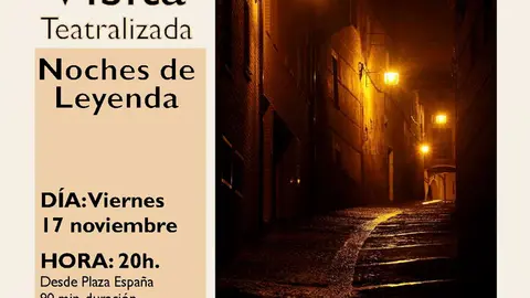 Visita teatralizada en Tarazona &lsquo;Noches de leyenda&rsquo;
