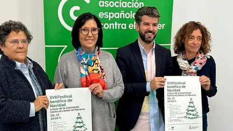 Presentaci&oacute;n del XVII Festival Ben&eacute;fico de Navidad de la AECC