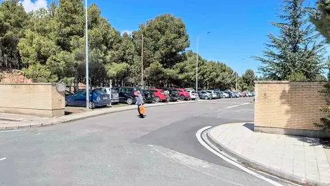 Parking del Hospital Reina Sof&iacute;a de Tudela