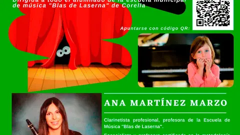 II Clase magistral en Corella &lsquo;Jugando con los miedos&rsquo;