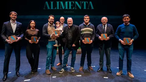 Bodegas Manzanos, Joanna Artieda (Premio Embajadores Emergentes del Producto Navarro), Cocuus&nbsp;y Foodys, Miguel P&eacute;rez de Larraya (Premo Relevo en el Campo), Javier Ochoa y Lacturale