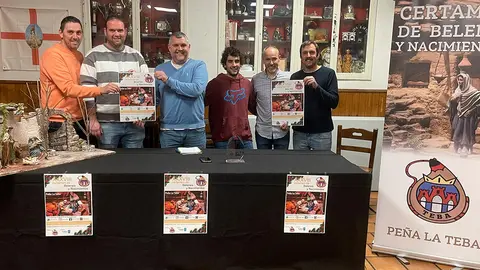 Sergio Sang&uuml;esa, Jos&eacute; Aguado, Patxi Sang&uuml;esa, Javier Lafuente, Luis Arribas y Sergio Iturre