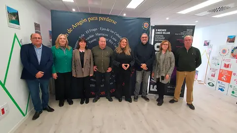 La rueda de prensa de presentaci&oacute;n del Festival Literario Nacional &lsquo;5 noches Cinco Villas&rsquo; tuvo lugar en la sede de la Comarca de Cinco Villas el 20 de diciembre