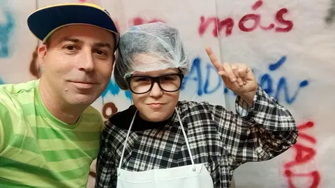 Eva Fern&aacute;ndez hizo de madre enfadada
