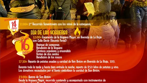 Programa de Fiestas de San Ant&oacute;n 2024 en Rinc&oacute;n de Soto