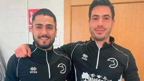 Los agrede&ntilde;os Iv&aacute;n Mart&iacute;nez y Ramiro Mayor