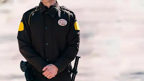 Vigilante de seguridad guardia de seguridad