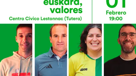 Mesa redonda en Tudela &lsquo;Futbol popular, euskara, valores&rsquo;