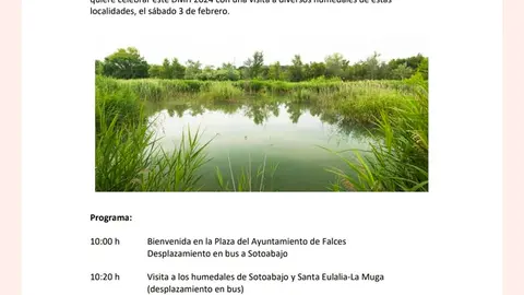 Celebraci&oacute;n del D&iacute;a Mundial de los Humedales 2024 en Falces