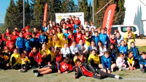 Participantes en el XXIV Campeonato de Atletismo Moncayo La Ribera