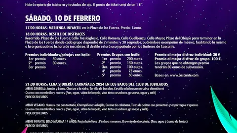 Carnaval 2024 en Cascante