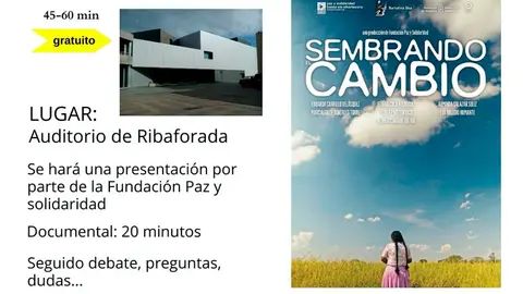 Proyecci&oacute;n en Ribaforada del documental &lsquo;Sembrando el Cambio&rsquo;