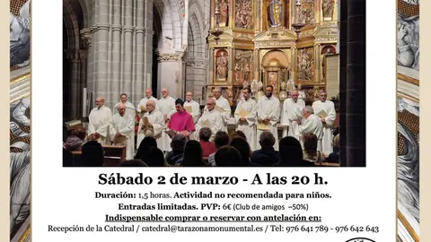 II Visita musical en Tarazona &lsquo;La Vida Can&oacute;nica de la Catedral de Tarazona&rsquo;