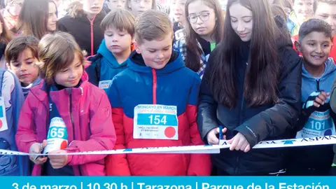 II Moncayo en marcha contra el c&aacute;ncer infantil 2024 en Tarazona