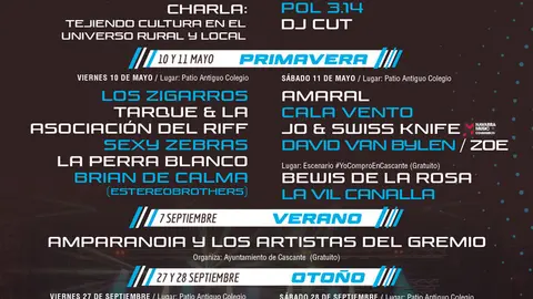 Estaciones Sonoras 2024 en Cascante