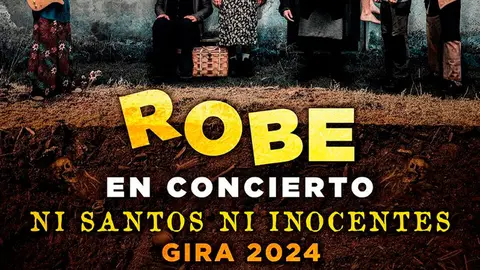 Concierto en Pamplona &lsquo;Ni santos ni inocentes&rsquo; de Robe