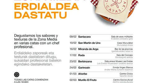 Catas de producto local de la Zona Media 2024