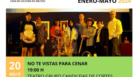 Teatro en Ablitas &lsquo;No te vistas para cenar&rsquo;