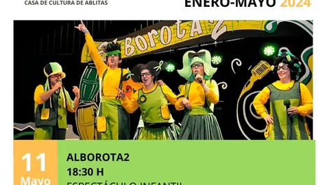 Espect&aacute;culo infantil en Ablitas &lsquo;Alborota2&rsquo;
