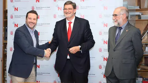 Alejandro Toquero, Alfredo Mart&iacute;nez y Fernando Dom&iacute;nguez 