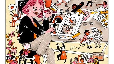 V Jornadas de c&oacute;mic e ilustraci&oacute;n social &lsquo;Antsoain Komiki Boom&rsquo; 2024 en Anso&aacute;in