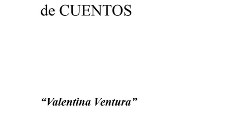 XXIII Concurso de cuentos &lsquo;Valentina Ventura&rsquo; 2024 en Tauste