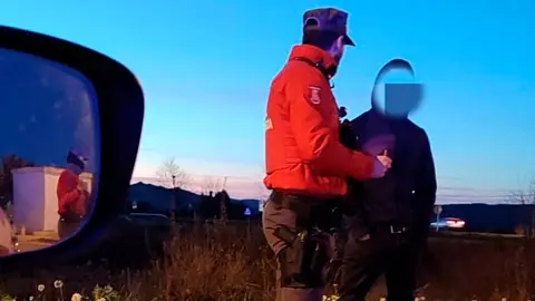 El detenido por conducir bajo los efectos de las drogas en Marcilla