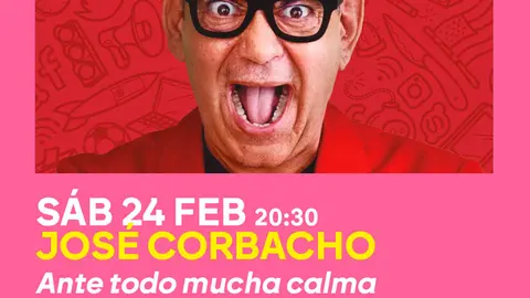 Mon&oacute;logo en Tudela &lsquo;Ante todo mucha calma&rsquo; con Jos&eacute; Corbacho