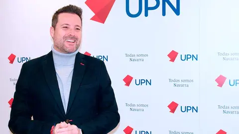 Alejandro Toquero en un acto de UPN