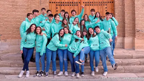 Participantes en la celebraci&oacute;n de los quintos 2006 de Murchante 3